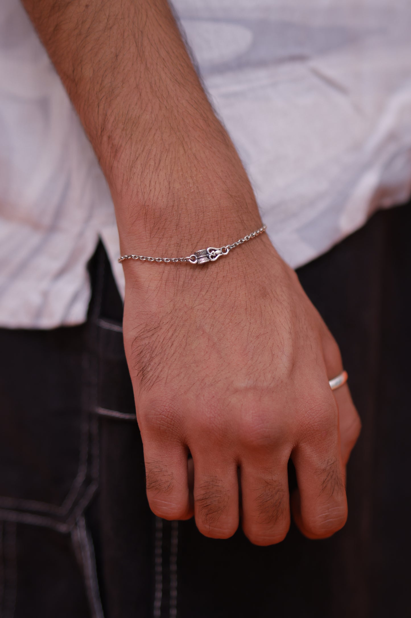 Shiv Ji Damroo Adjustable Bracelet
